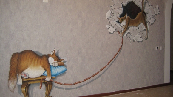 Кошка в квартире