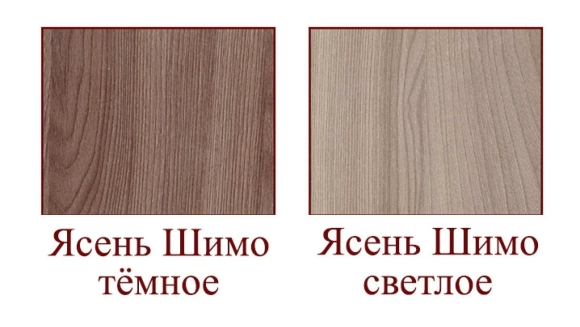 Цвет ясень шимо светлый ясень шимо темный