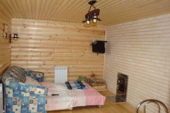 Отделка предбанника блок хаусом