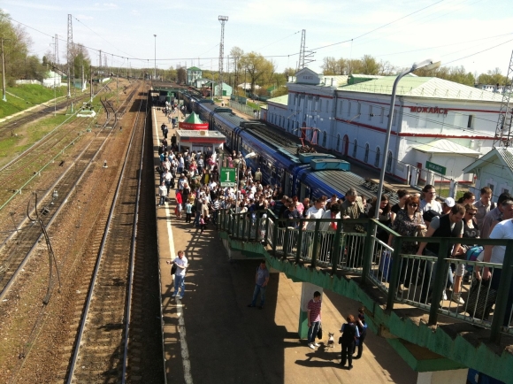 Железнодорожная станция Можайск
