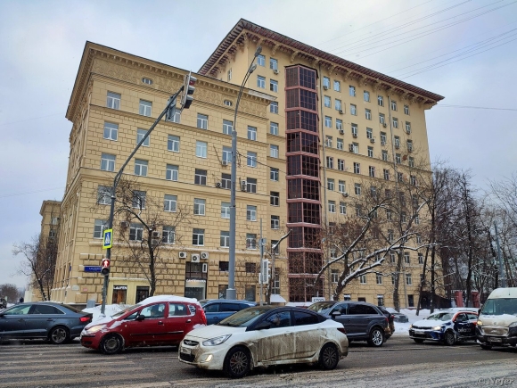 Дом на проспекте мира архитектора Жолтовского