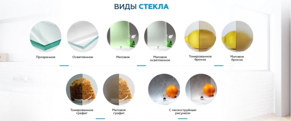 Стекло разного вида