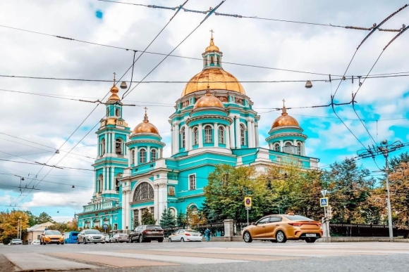 Храм Богоявления Елохово Москва во времена Пушкина