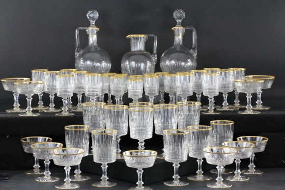 Антикварный Хрустальный сервиз Baccarat
