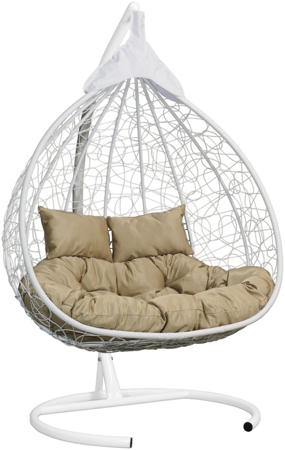 Подвесное Двухместное кресло кокон Laura Outdoor Fisht