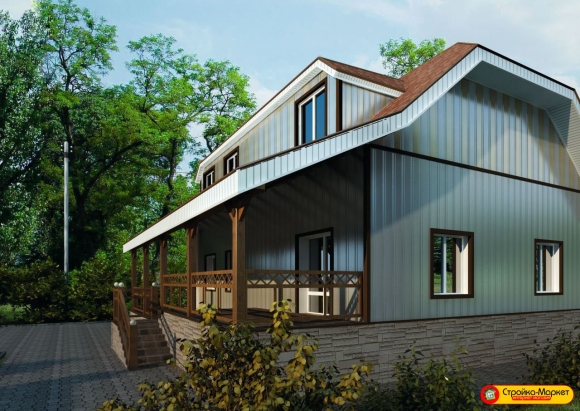 Вертикальный сайдинг Альта профиль Quadrohouse