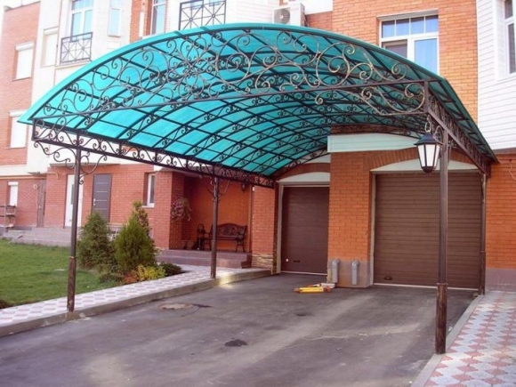 Навесы из лексана в Ташкенте