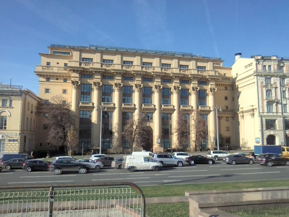 Жолтовский Архитектор дом на Моховой