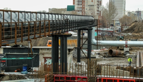 Барнаул путепровод на новом рынке