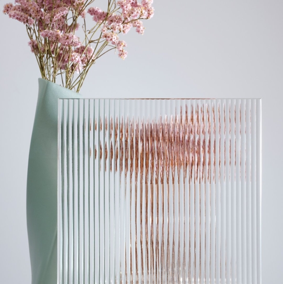 Стекло estriado Ribbed Glass