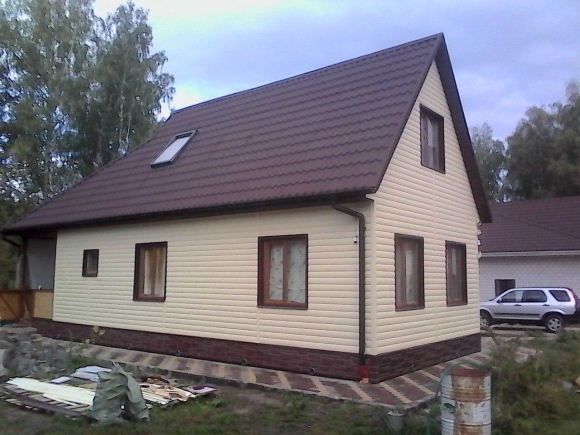 Отделка домов сайдингом