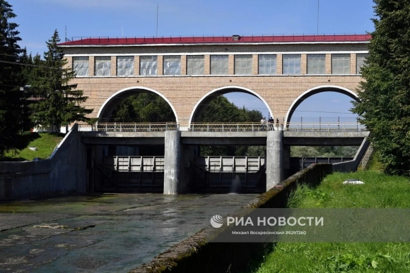 Плотина в Можайске