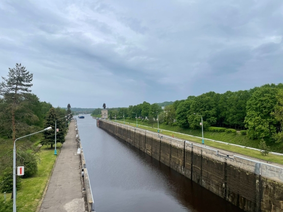 Шлюзы на Москве реке