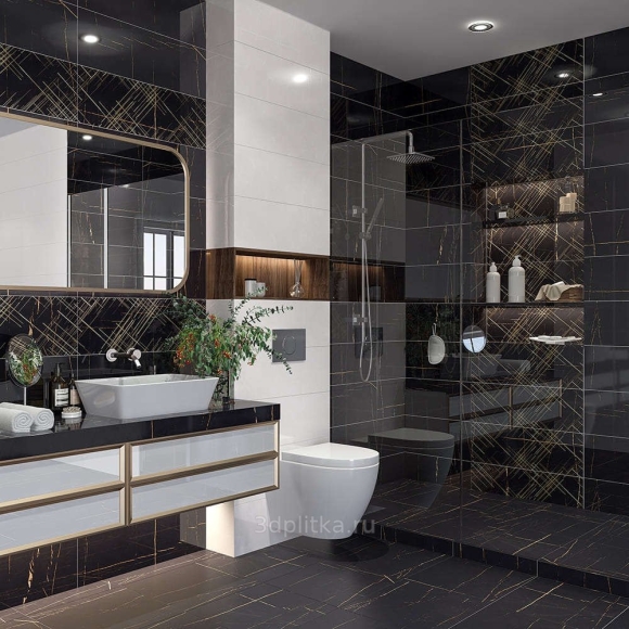 Eletto Basalt плитка в интерьере