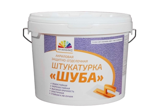 Акриловая декоративная штукатурка