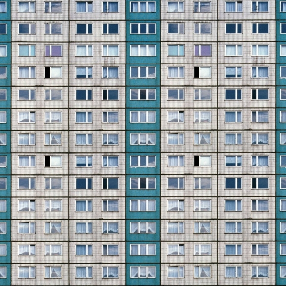 Панельный дом фасад
