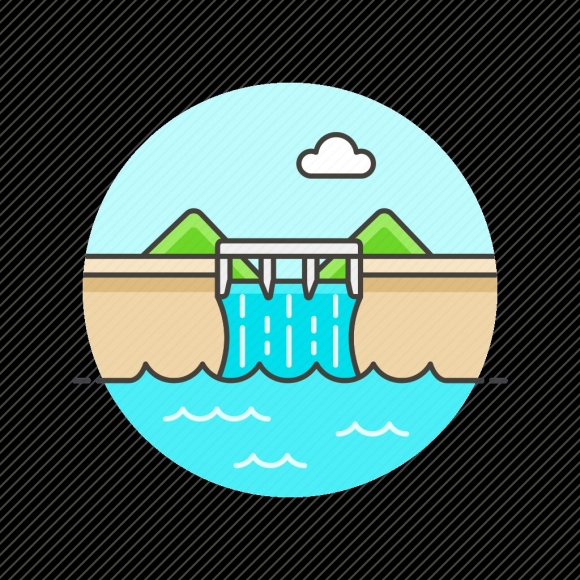 Водохранилище иконка