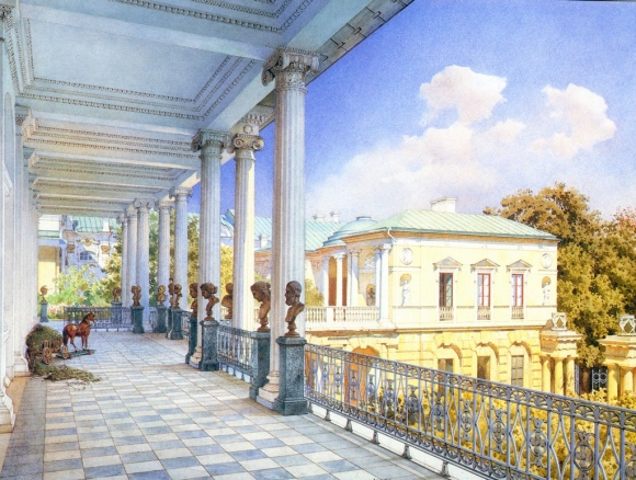 Акварели Луиджи Премацци Царское село