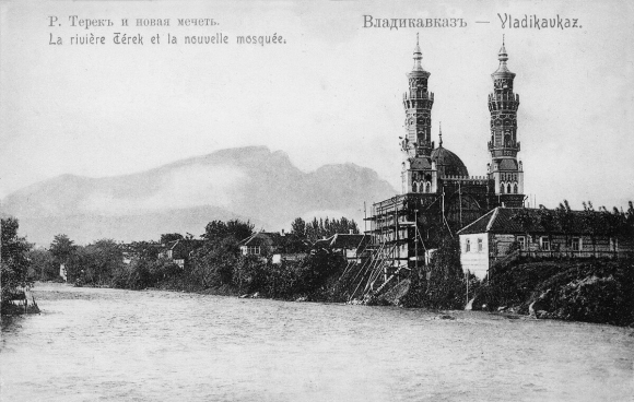 Мечеть Мухтарова Владикавказ рисунок