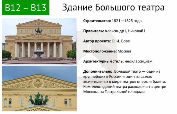 Здание большого театра Бове