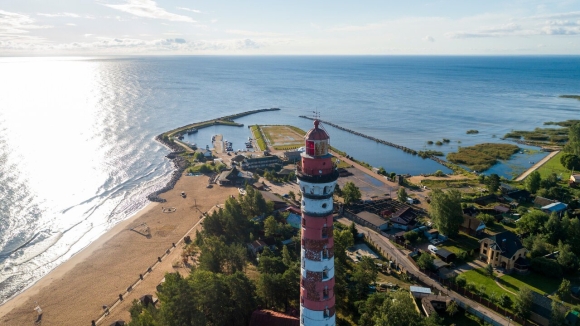 Осиновецкий Маяк на Ладожском озере