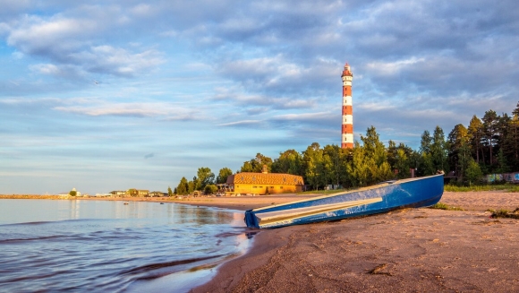 Осиновецкий Маяк на Ладожском озере