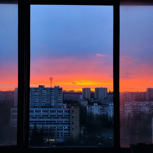 Город в окне