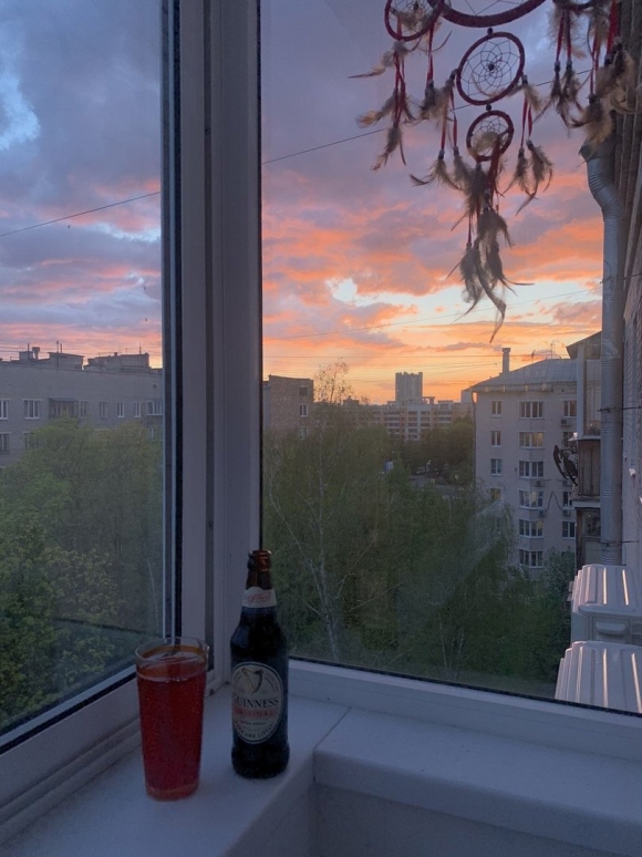 Вид с балкона