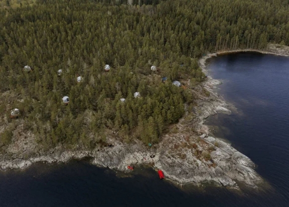 Lago Ladoga глэмпинг Карелия