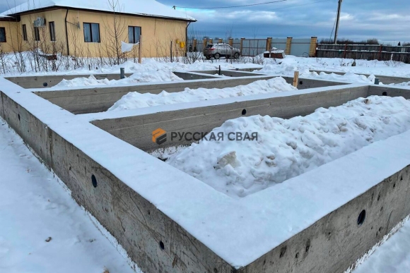 Можно ли оставлять фундамент на зиму без нагрузки