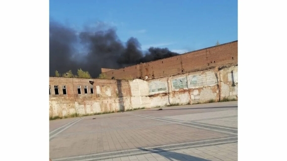 Пожар в Никольске Пензенской области
