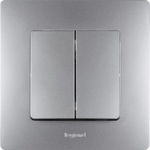 Legrand Etika алюминий выключатель