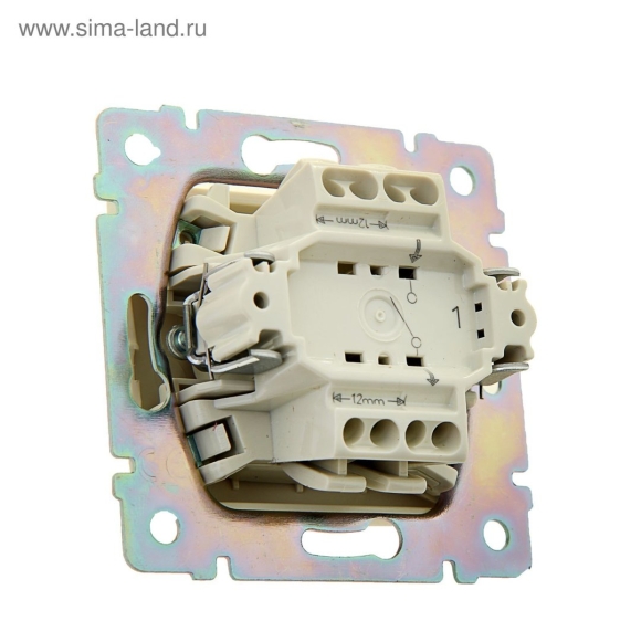 Переключатель проходной одноклавишный Legrand
