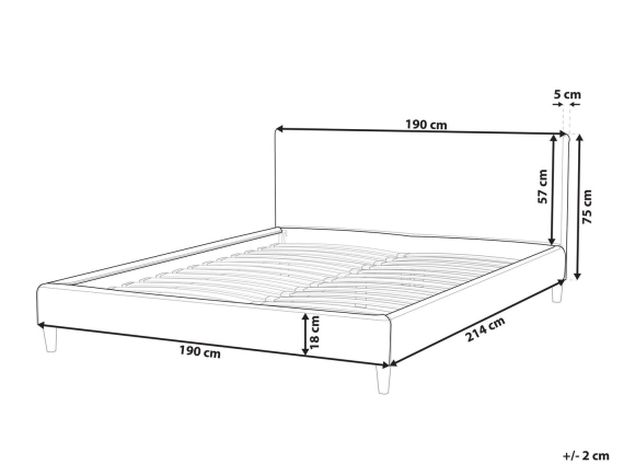 Super King Size кровать Размеры