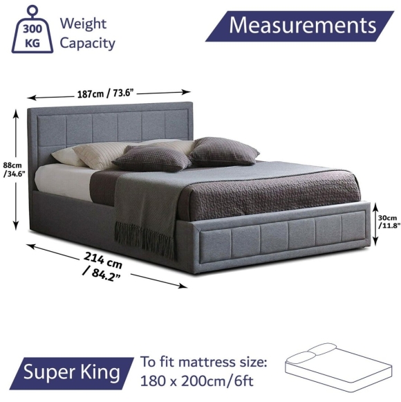 King Size кровать размер