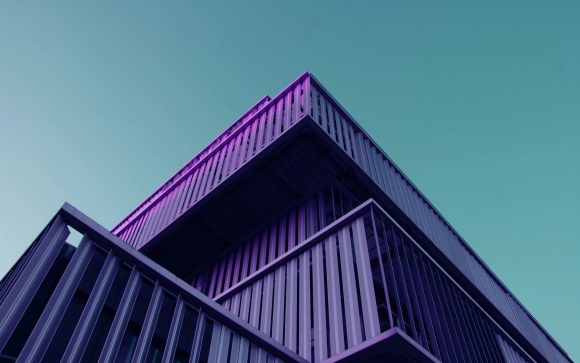 Обои на iphone Full HD Purple архитектура