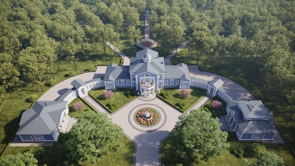 Дворянская усадьба Одноэтажная