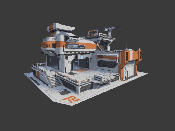 Sci Fi база концепт