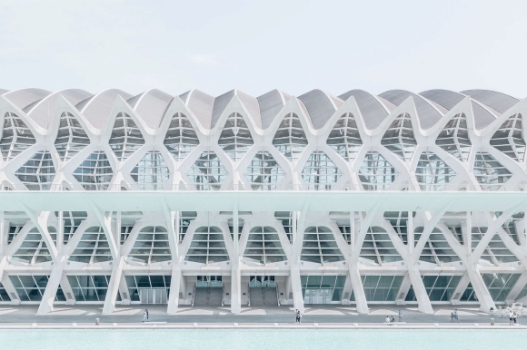 White building
