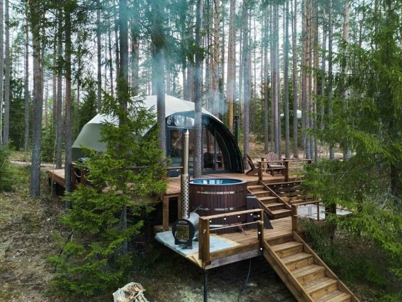 Форест лаке глэмпинг СПБ