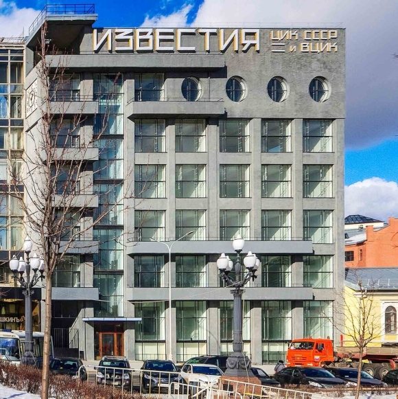 Здание газеты Известия в Москве