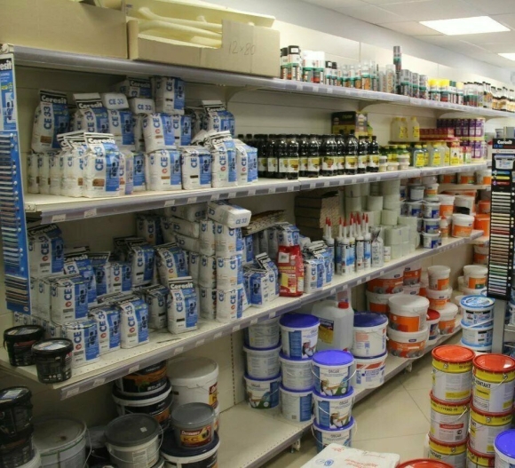 Ассортимент строительного магазина