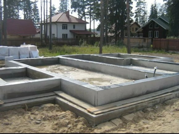Фундамент монолит жб