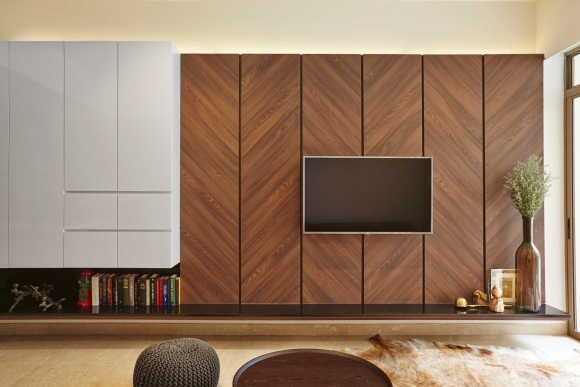 Шпонированные панели Topperfo Micro Ulme Stone Edition Acoustic Wood Panel