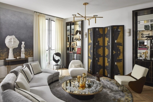 Стиль Hollywood Regency в интерьере
