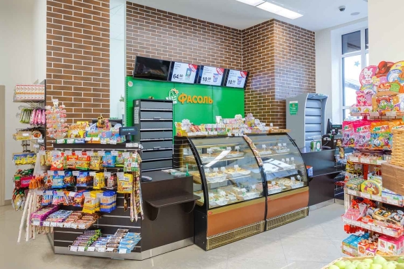 Небольшой магазин продуктов