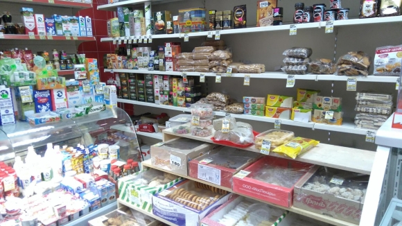 Ассортимент продуктового магазина