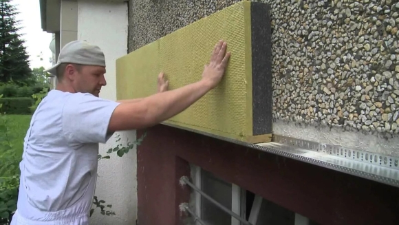 Штукатурный фасад Rockwool