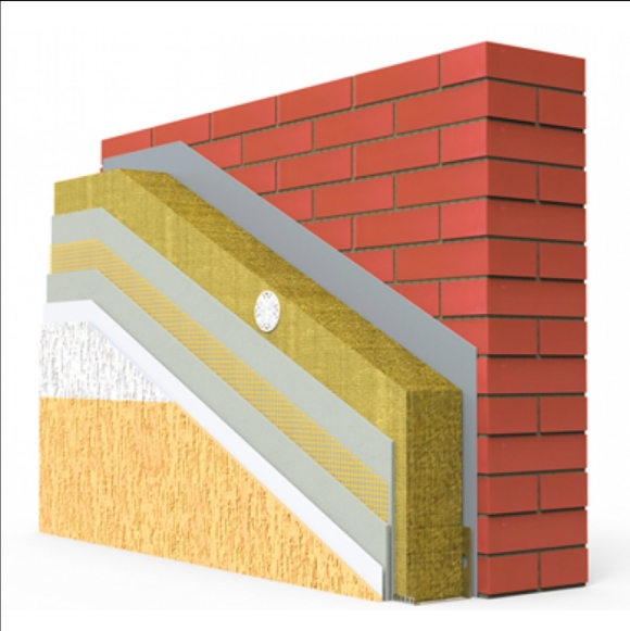 Утеплитель для мокрого фасада Rockwool