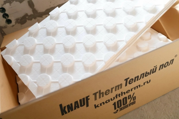 Пенополистирол Knauf Therm для тёплого пола